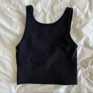 Power pivot crop tank (ribbed)